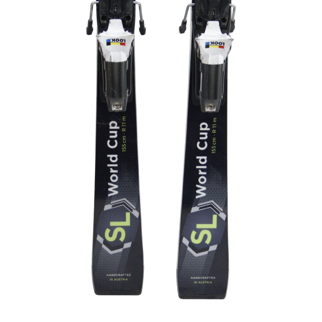 Augment (Van Deer) Junior World Cup SL 155cm + Bindings and Race Plate SKIS Utah Ski Gear