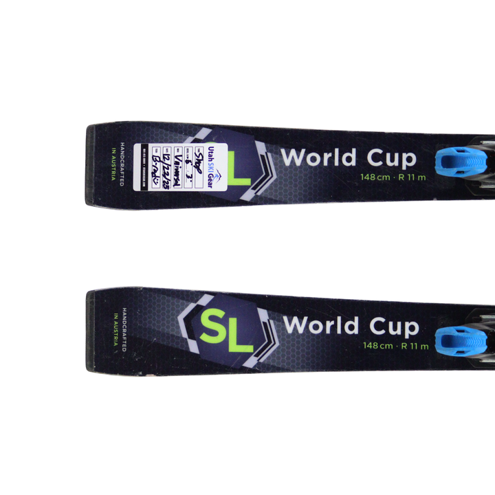 Augment [Van Deer] SL World Cup 148cm + Marker Race 12 Bindings - USED SKIS Augment