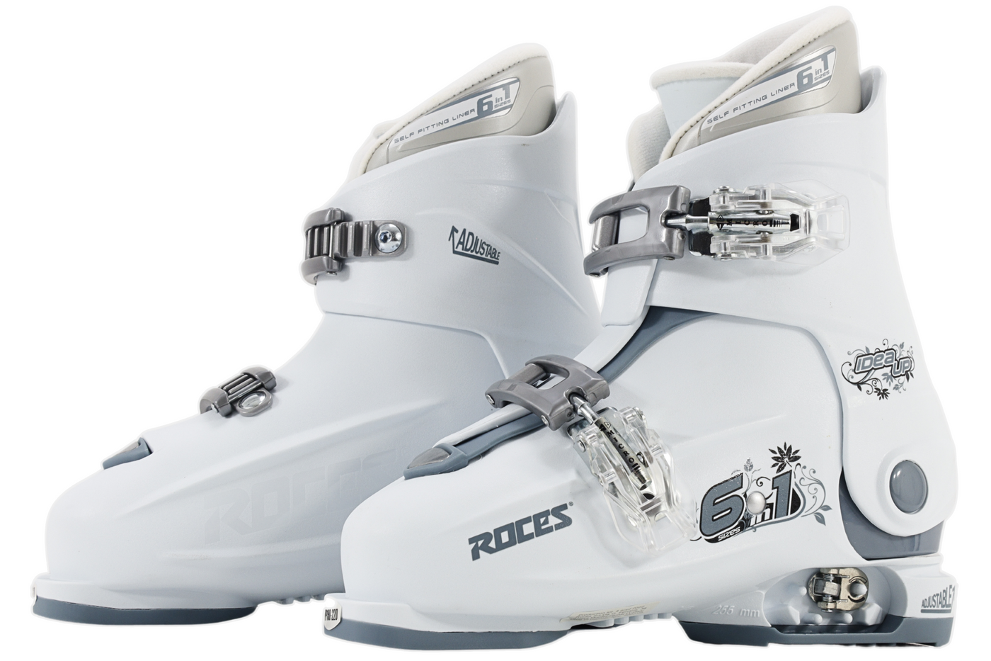 Roces IDEA Up Adjustable Youth Ski Boots | Size 19.0 - 22.0 MP - (OPEN BOX RETURN) SKI BOOTS Roces