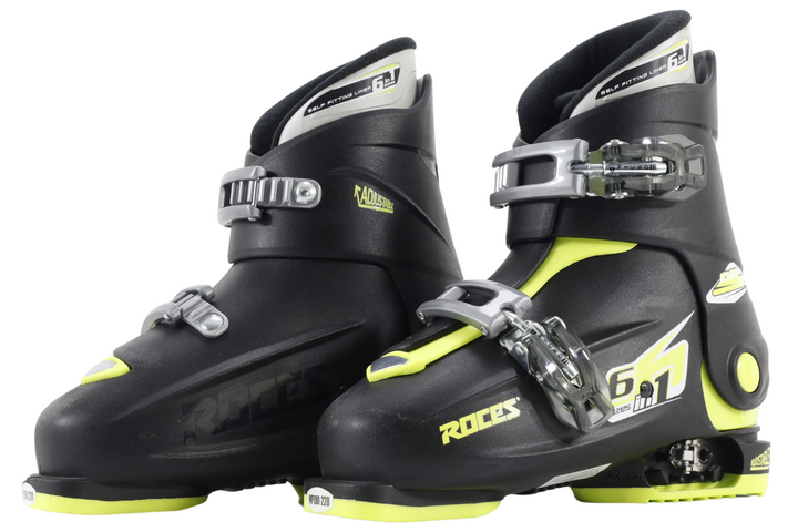 Roces IDEA Up Adjustable Youth Ski Boots | Size 19.0 - 22.0 MP - (OPEN BOX RETURN) SKI BOOTS Roces