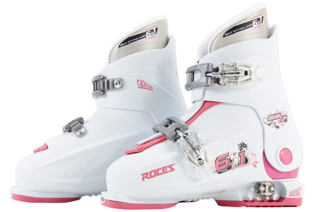 Roces IDEA Up Adjustable Youth Ski Boots | Size 19.0 - 22.0 MP - (OPEN BOX RETURN) SKI BOOTS Roces