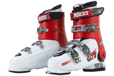 Roces IDEA Free Adjustable Youth Ski Boots | Size 22.5 - 25.5 MP - (Open Box Return)