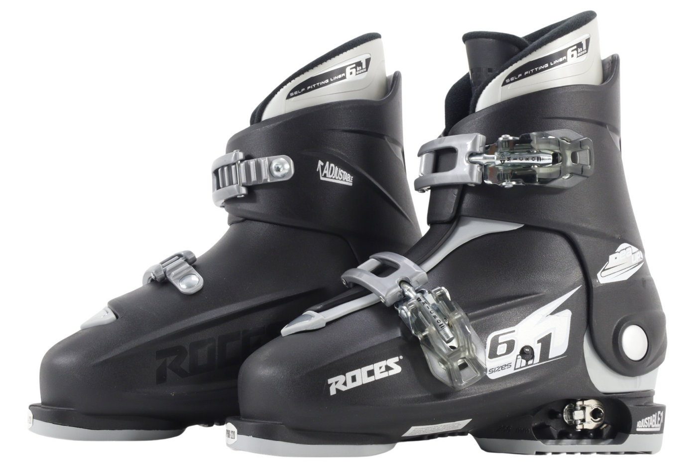 Roces IDEA Up Adjustable Youth Ski Boots | Size 19.0 - 22.0 MP - (OPEN BOX RETURN) SKI BOOTS Roces