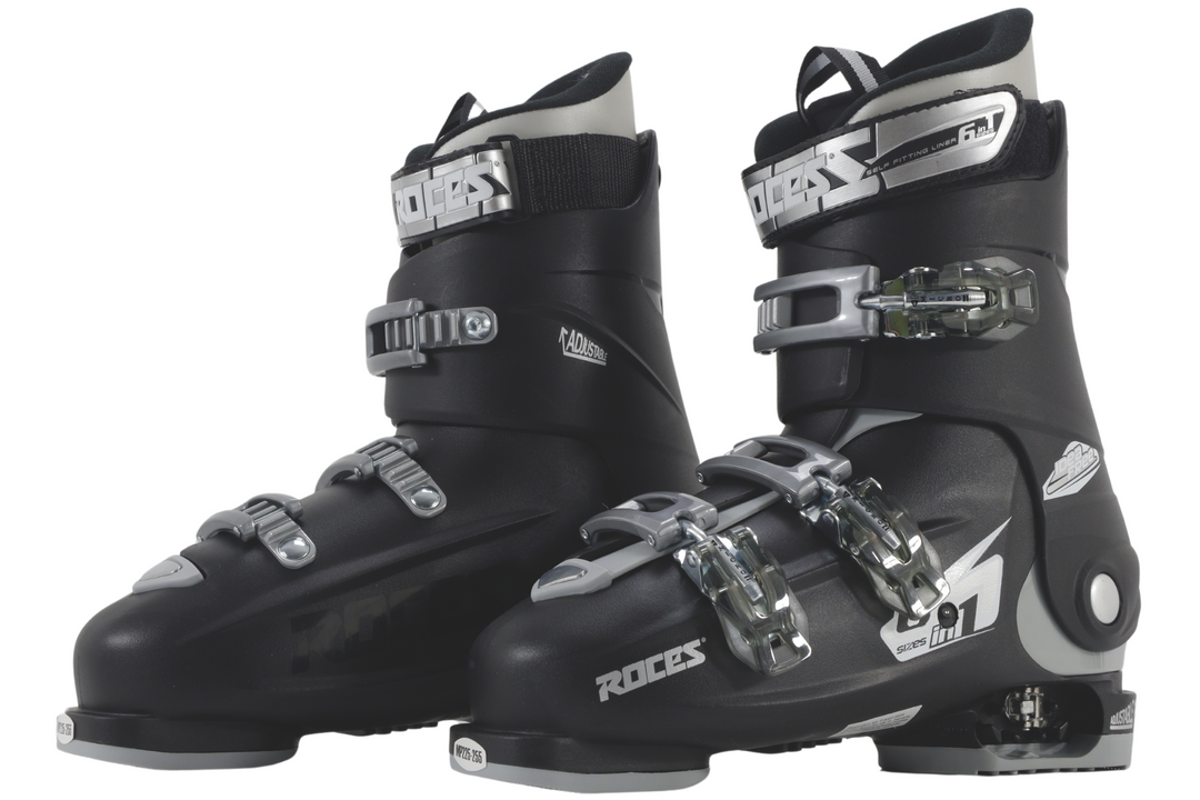 Roces Idea Free - Scarponi Da Sci Regolabili Per Bambini | Nero/Lime - Foto 7