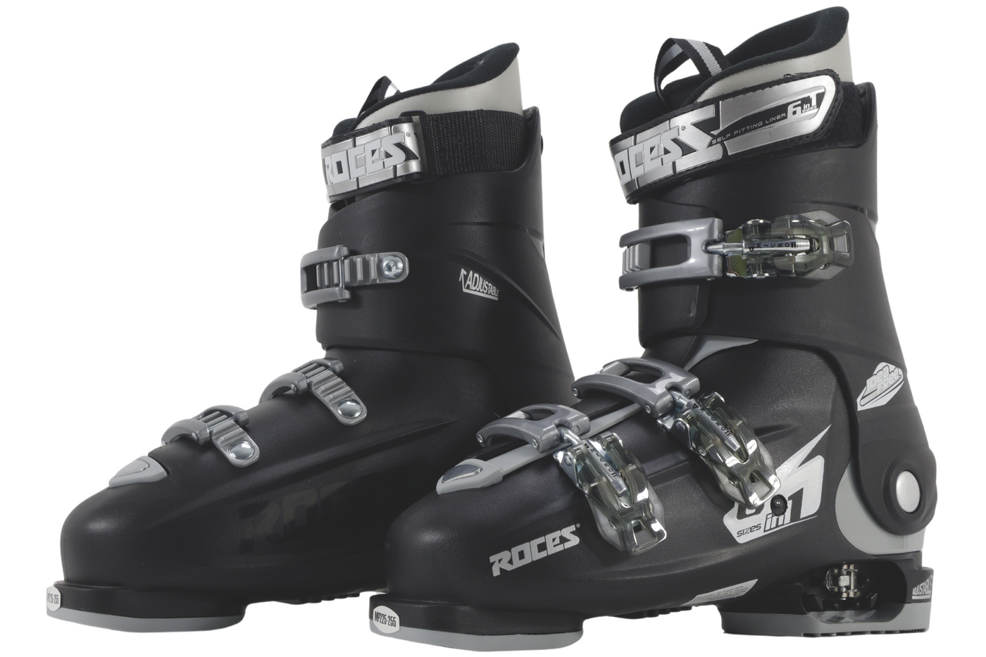 Roces IDEA Free Adjustable Youth Ski Boots | Size 22.5 - 25.5 MP - (Open Box Return) SKI BOOTS Roces