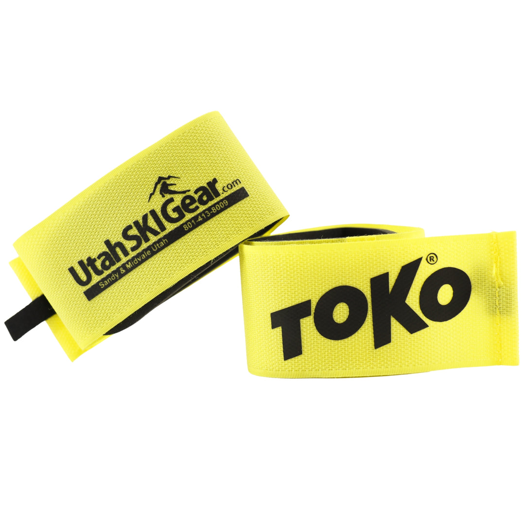 Toko x Utah Ski Gear Ski Straps Pair ACCESSORIES Toko Yellow