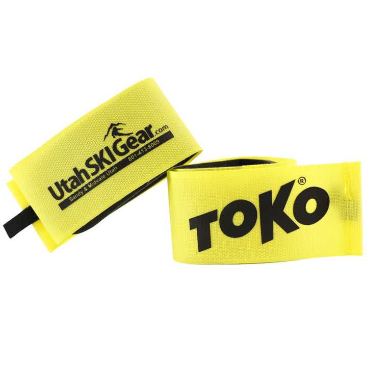 Toko x Utah Ski Gear Ski Straps Pair ACCESSORIES Toko Yellow