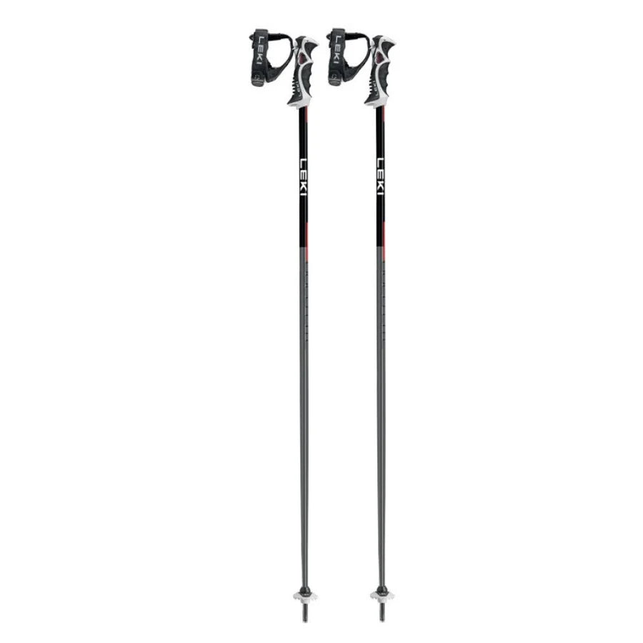 Leki Bold Lite S Ski Poles - 2025 SKI POLES Leki Black/Red 110cm
