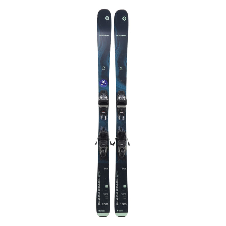 Blizzard Black Pearl 82 Skis + Marker TPC 10 GW Demo Bindings - USED SKIS Blizzard 145