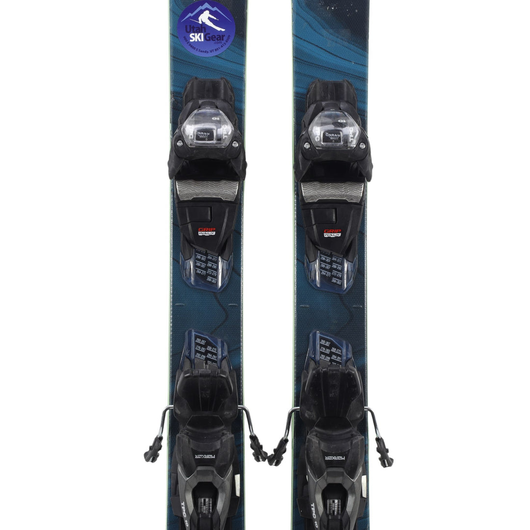 Blizzard Black Pearl 82 Skis + Marker TPC 10 GW Demo Bindings - USED SKIS Blizzard