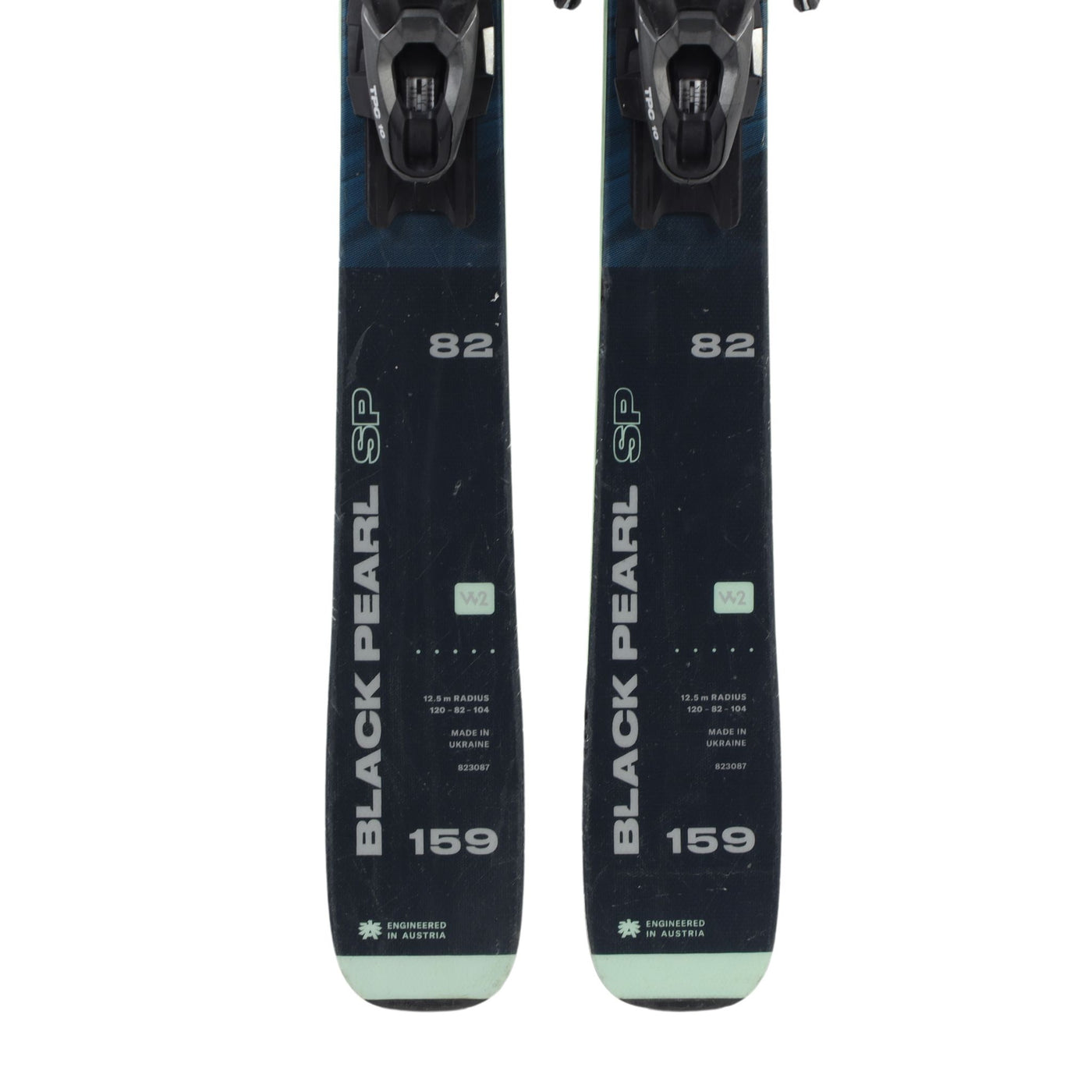 Blizzard Black Pearl 82 Skis + Marker TPC 10 GW Demo Bindings - USED SKIS Blizzard