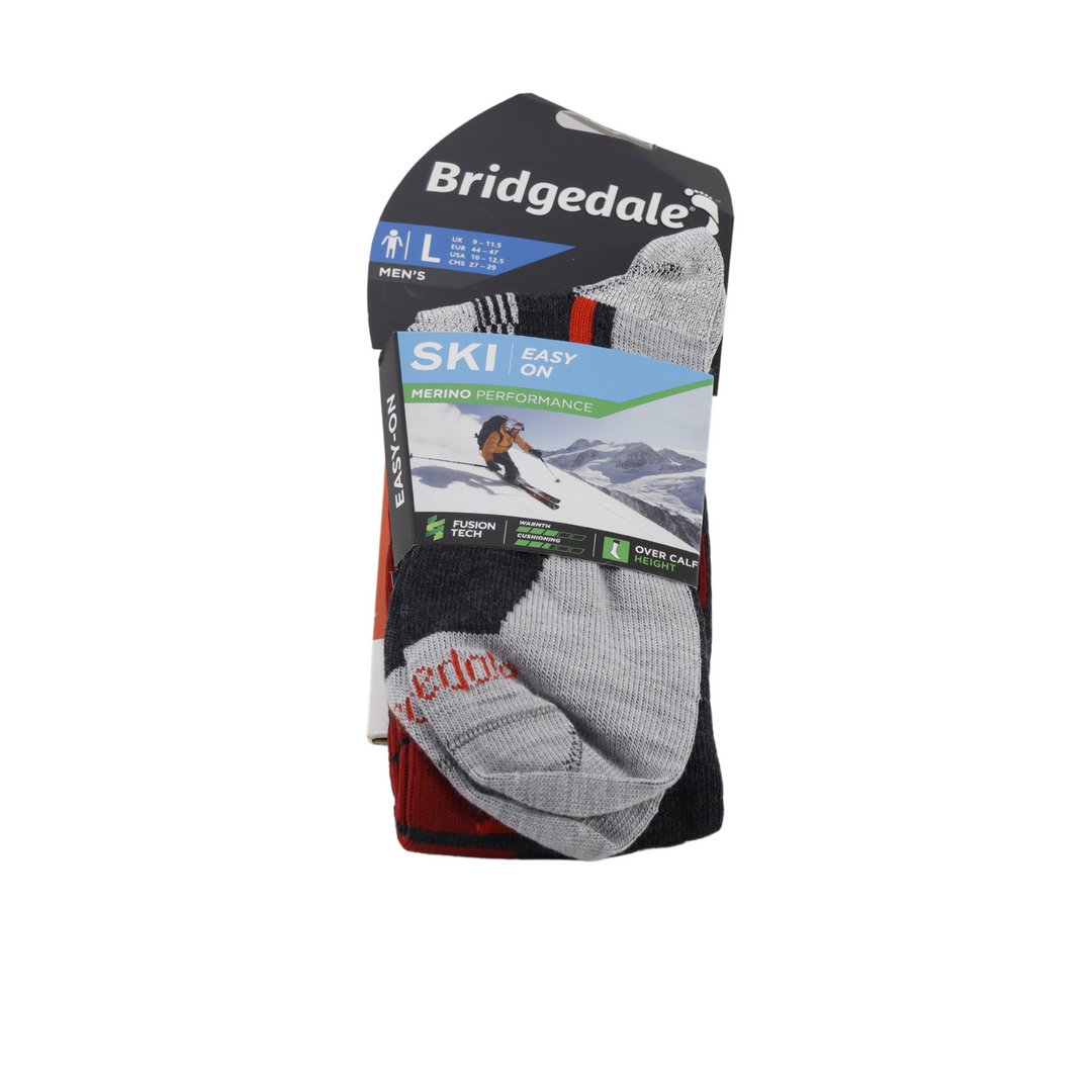 Bridgedale Ski Easy On for Men APPAREL Bridgedale Socks M  
