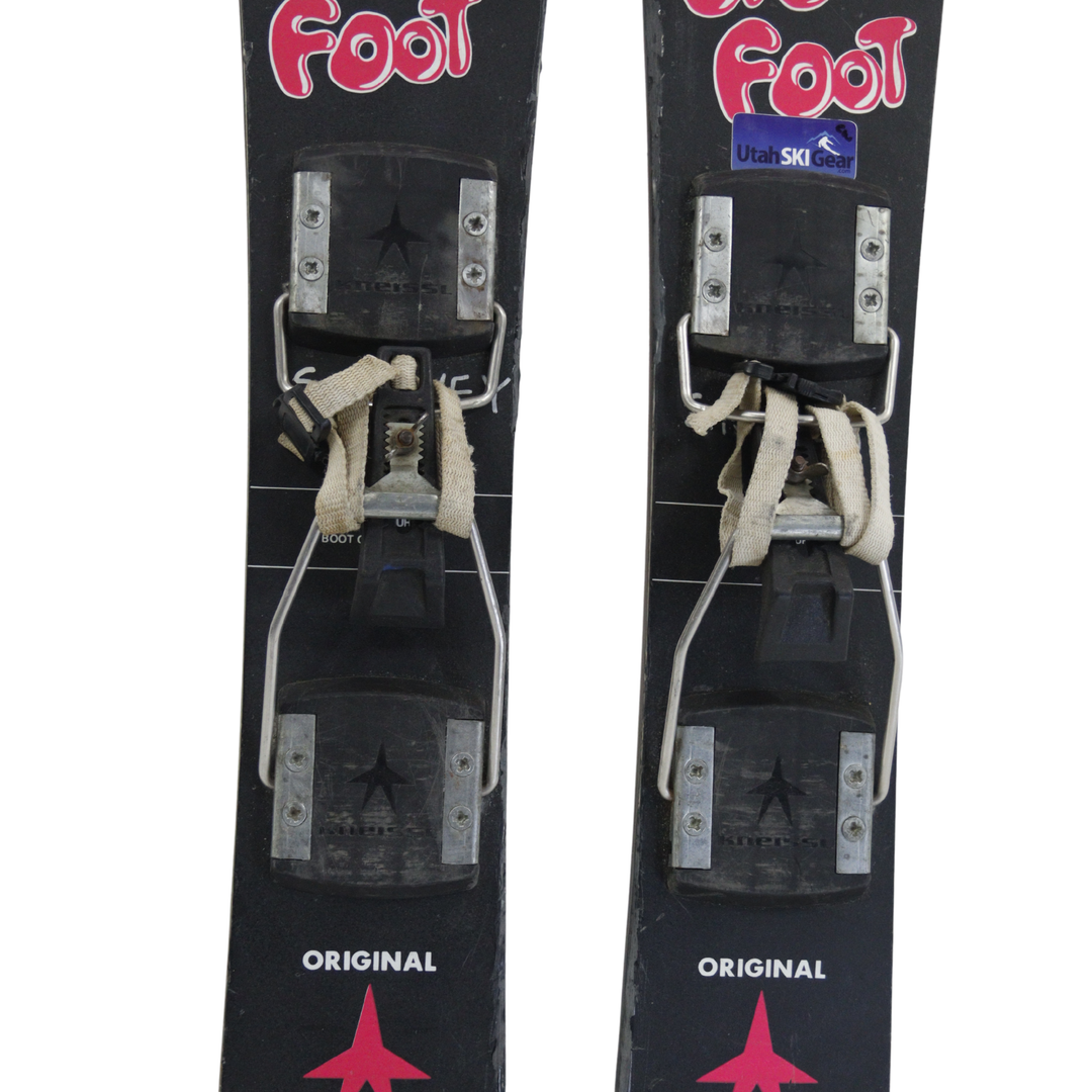 Bigfoot Ski Blades 65cm + Bindings | USED SKI BLADES Big Feet