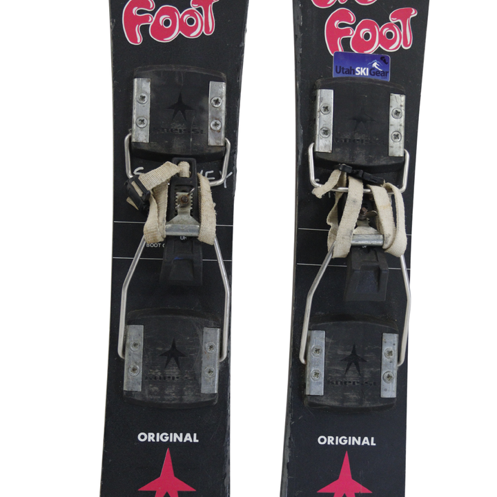 Bigfoot Ski Blades 65cm + Bindings | USED SKI BLADES Big Feet