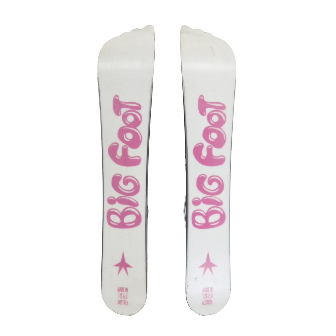 Bigfoot Ski Blades 65cm + Bindings | USED SKI BLADES Big Feet