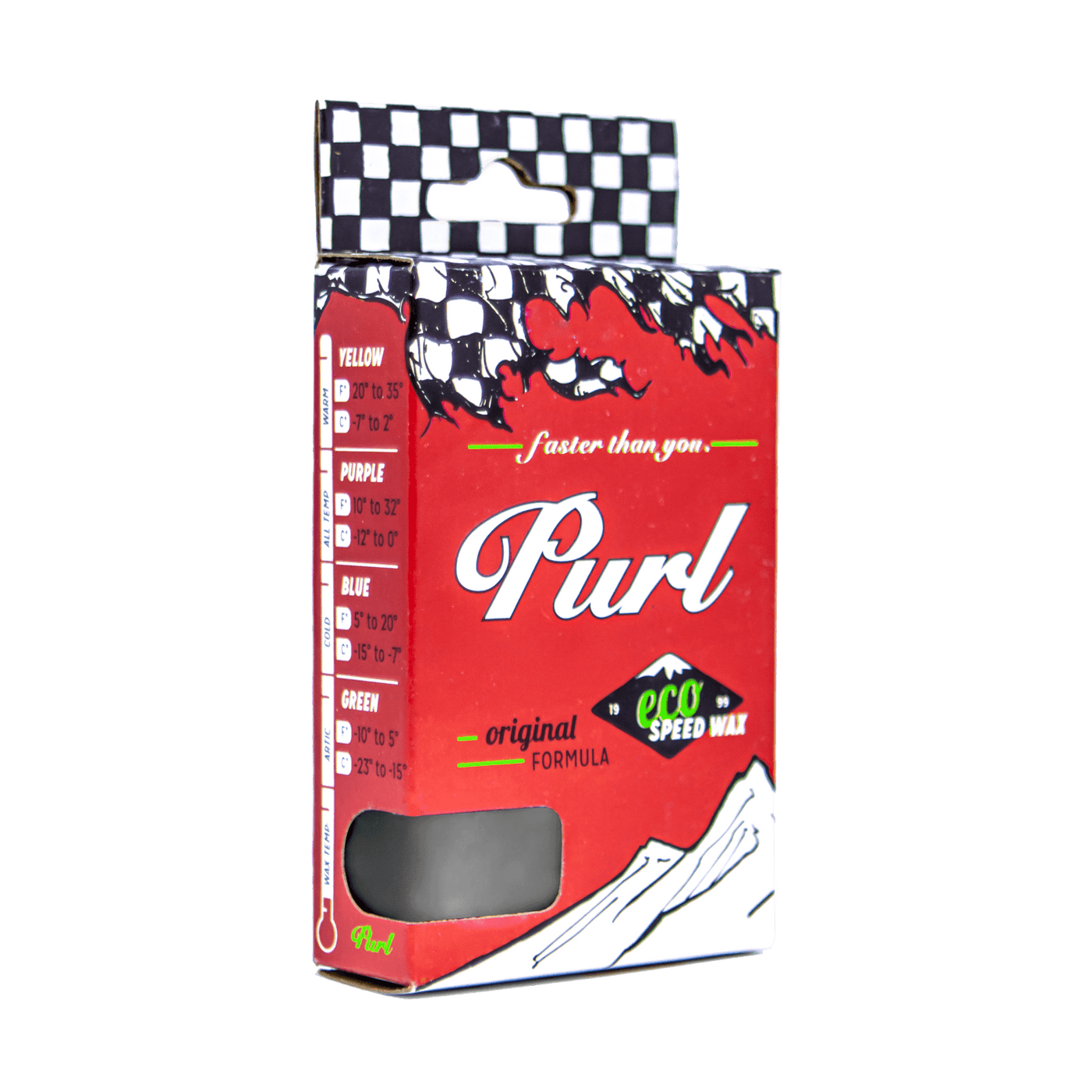 Purl Universal Black Graphite Wax - 68g SKI & SNOWBOARD WAX Purl   