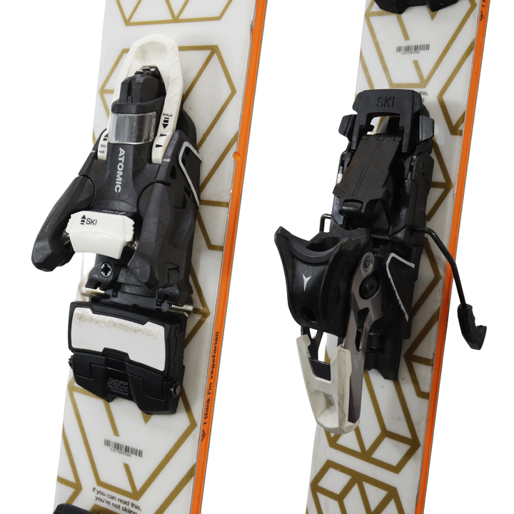 Black Crow Daemon Birdie 2019 157cm skis w/ Atomic Shift 13 - USED USED SKIS Black Crows