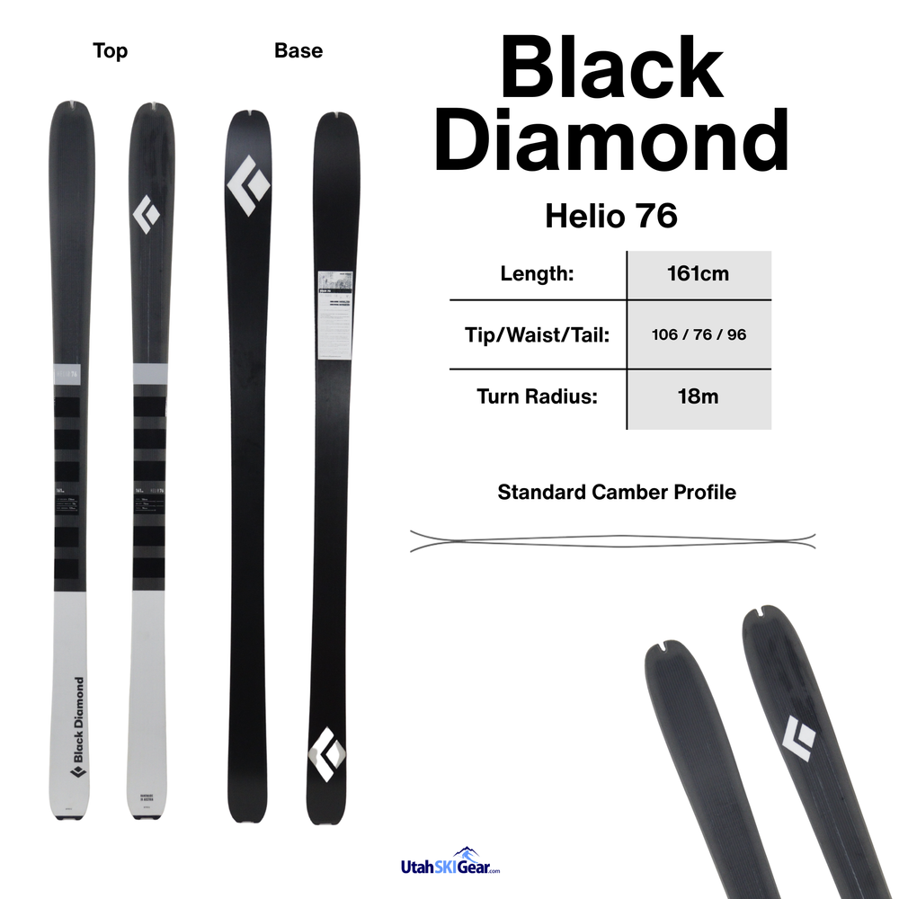 Black Diamond Helio 76 (2018-2019) SKIS Black Diamond