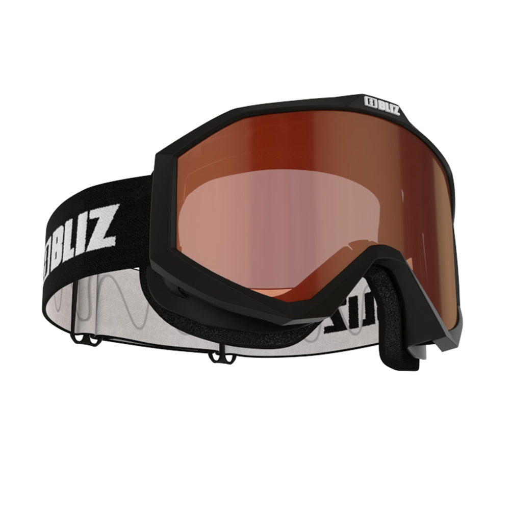Bliz Liner Ski Goggles Black Orange/CAT2