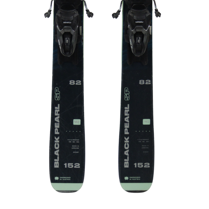 152cm Blizzard Black Pearl SP 82 (2023) + Marker TPC 10 | USED USED SKIS Blizzard