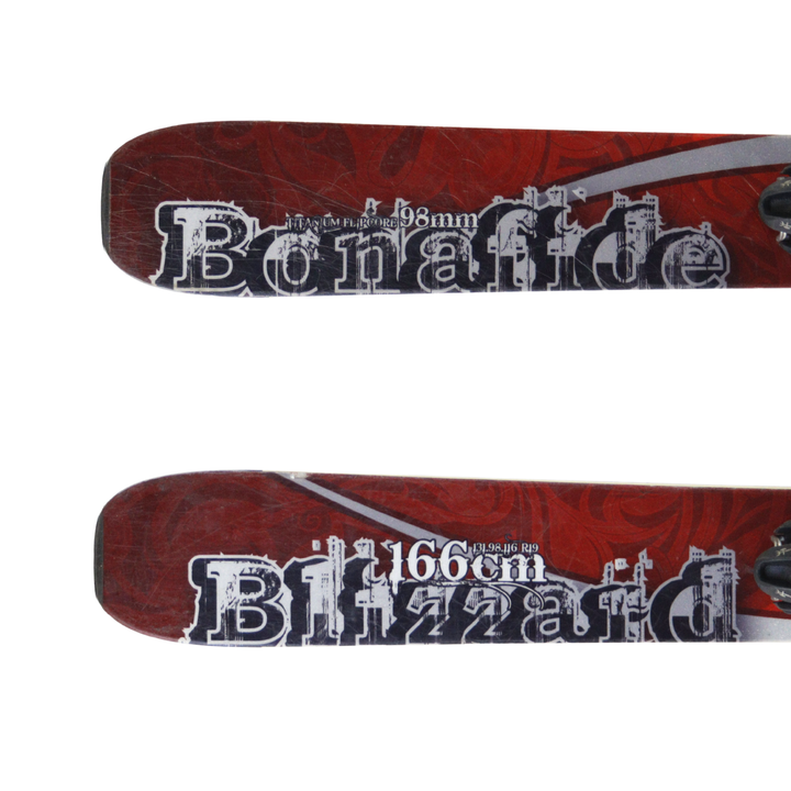 Blizzard Bonafide 166cm + Marker Barron 12 Bindings | 2013 USED USED SKIS Blizzard