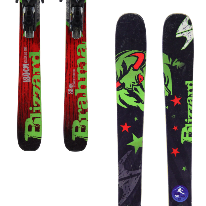 Blizzard Brahma 88 (2014) + Salomon Z12 Bindings | 180cm - USED USED SKIS Blizzard