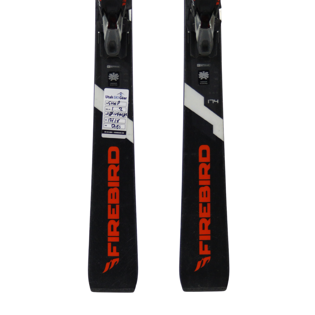 174cm Blizzard Firebird Competition 76 (2020) + Marker TPX 12 Bindings | USED USED SKIS Blizzard