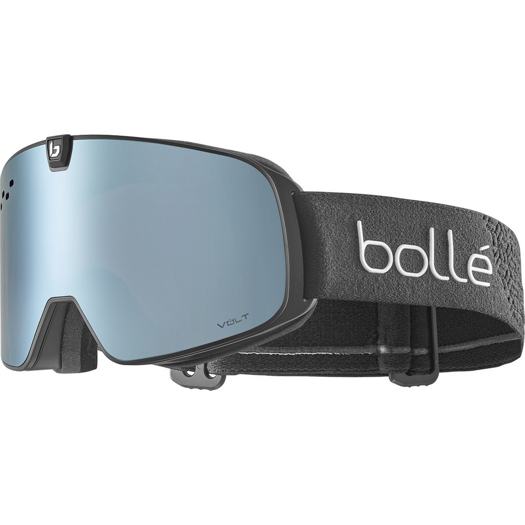 Bolle Nevada Neo Ski Goggles 2025 GOGGLES Bolle Black Matte - Volt Ice Blue Cat 3 & Light Vermillon Blue Cat 1  