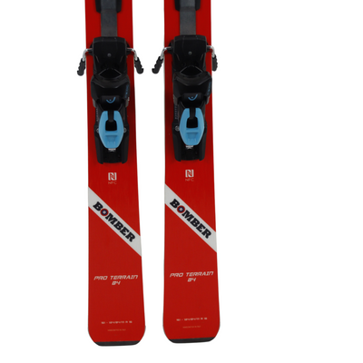 Bomber Pro Terrain 84 161cm + Head Freeflex 14 Demo Bindings - USED SKIS Bomber