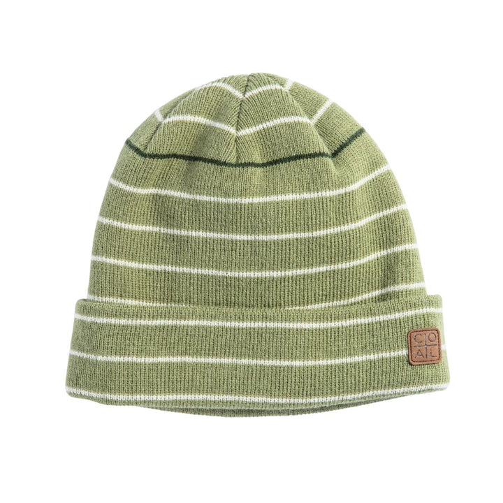 Coal The Harbor Beanie APPAREL Coal Sage/Off White  