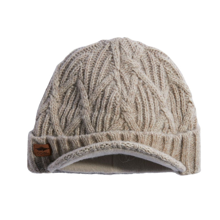 Coal The Yukon Brim Beanie APPAREL Coal Natural  
