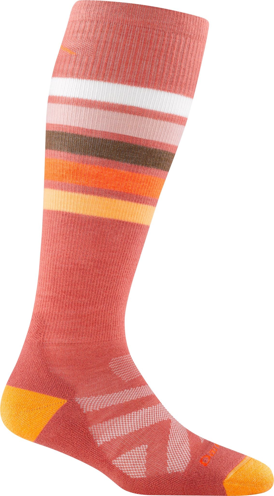 Darn Tough Vermont Snowburst OTC Midweight with Cushion Socks APPAREL DARN TOUGH VERMONT S Canyon 