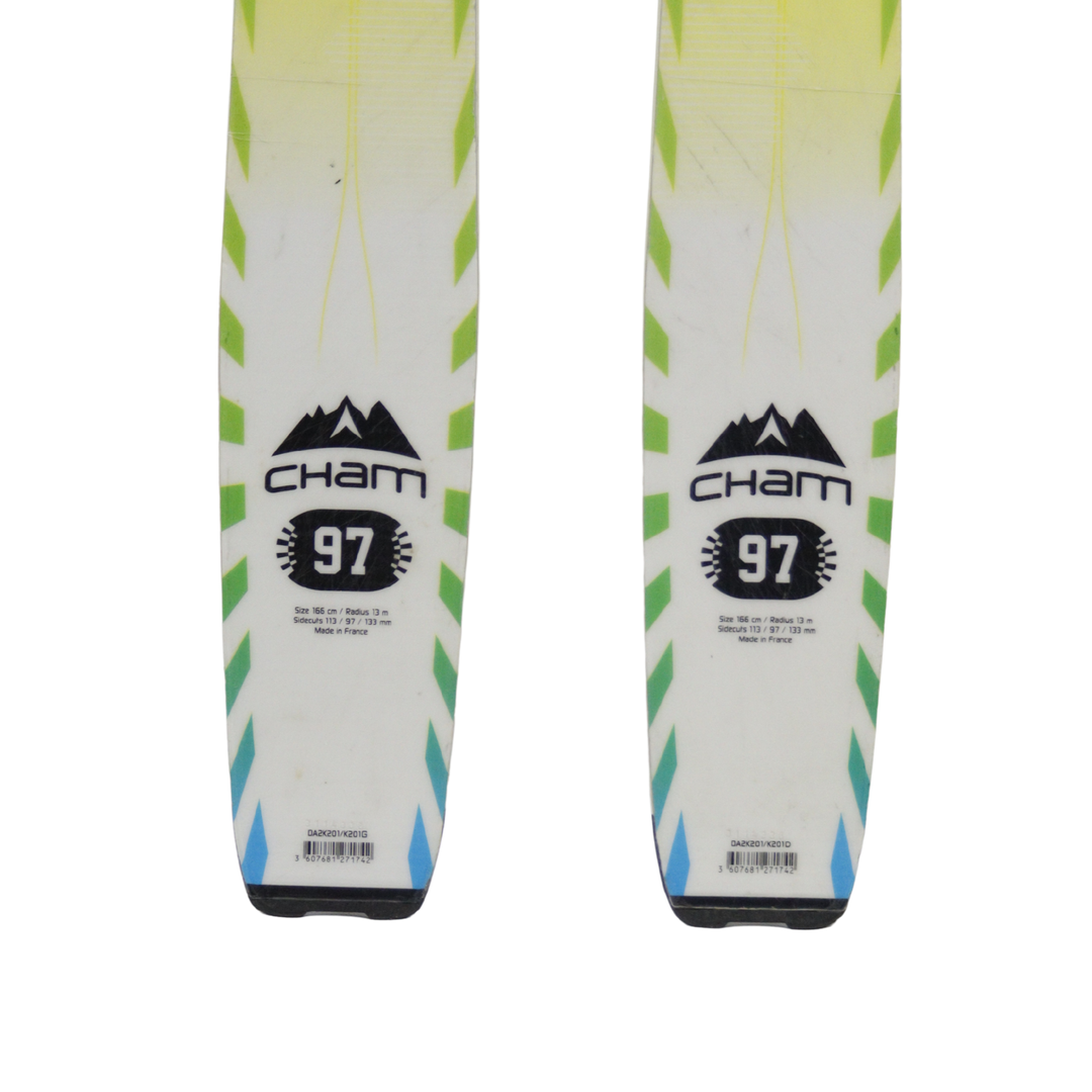 Dynastar Cham 97 166cm (2013) + 22Design Axl Telemark Bindings | USED USED SKIS Dynastar