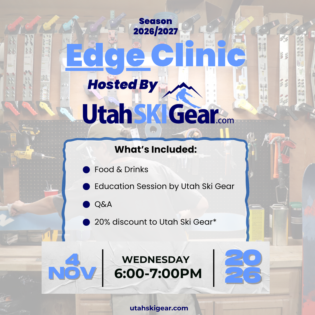 Edge Clinic - November 4th Clinic Utah Ski Gear