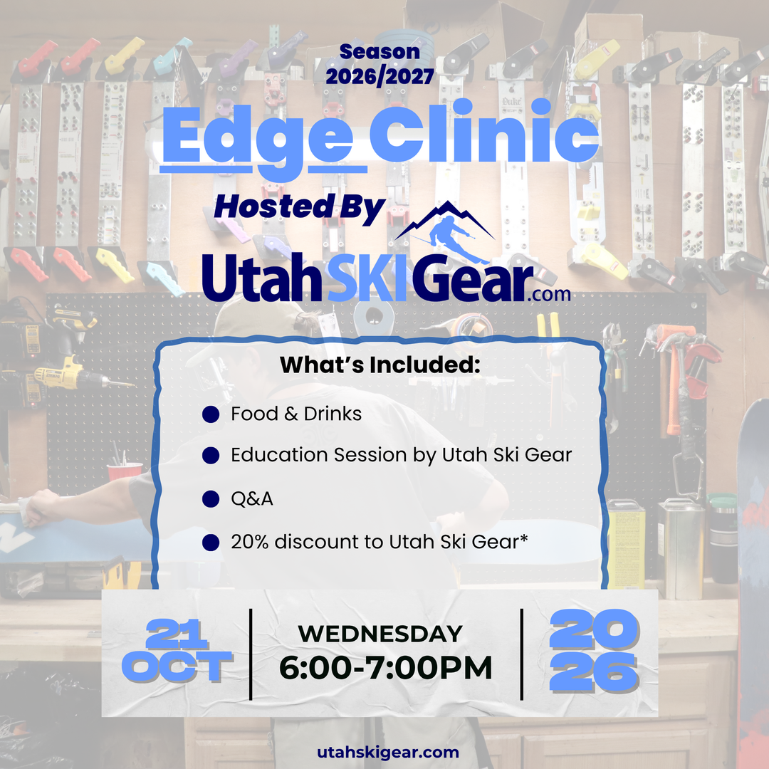 Edge Clinic - October 21st Clinic Utah Ski Gear