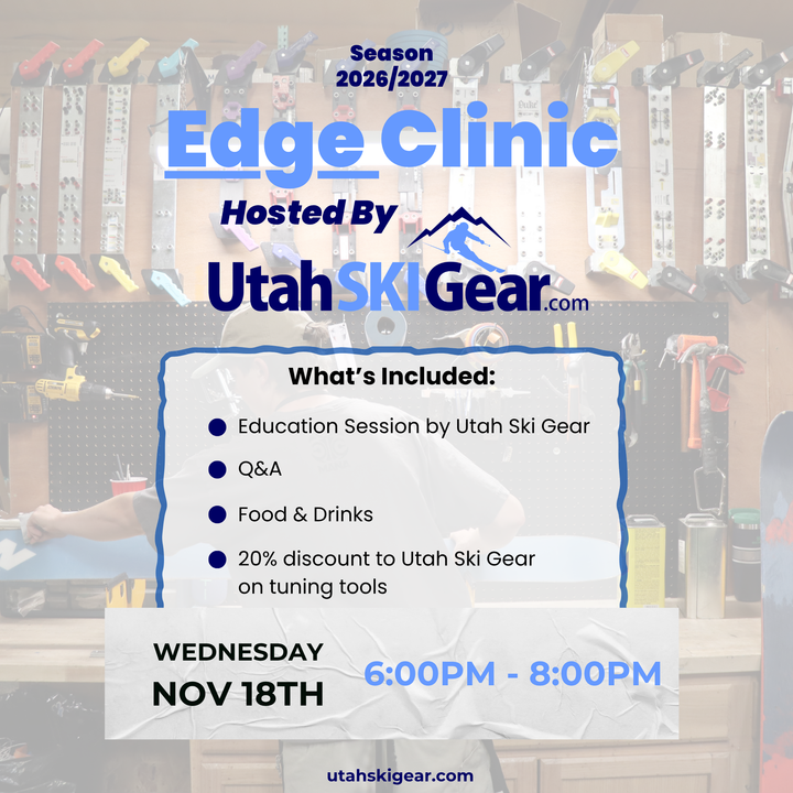 Edge Clinic - November 18th Clinic Utah Ski Gear