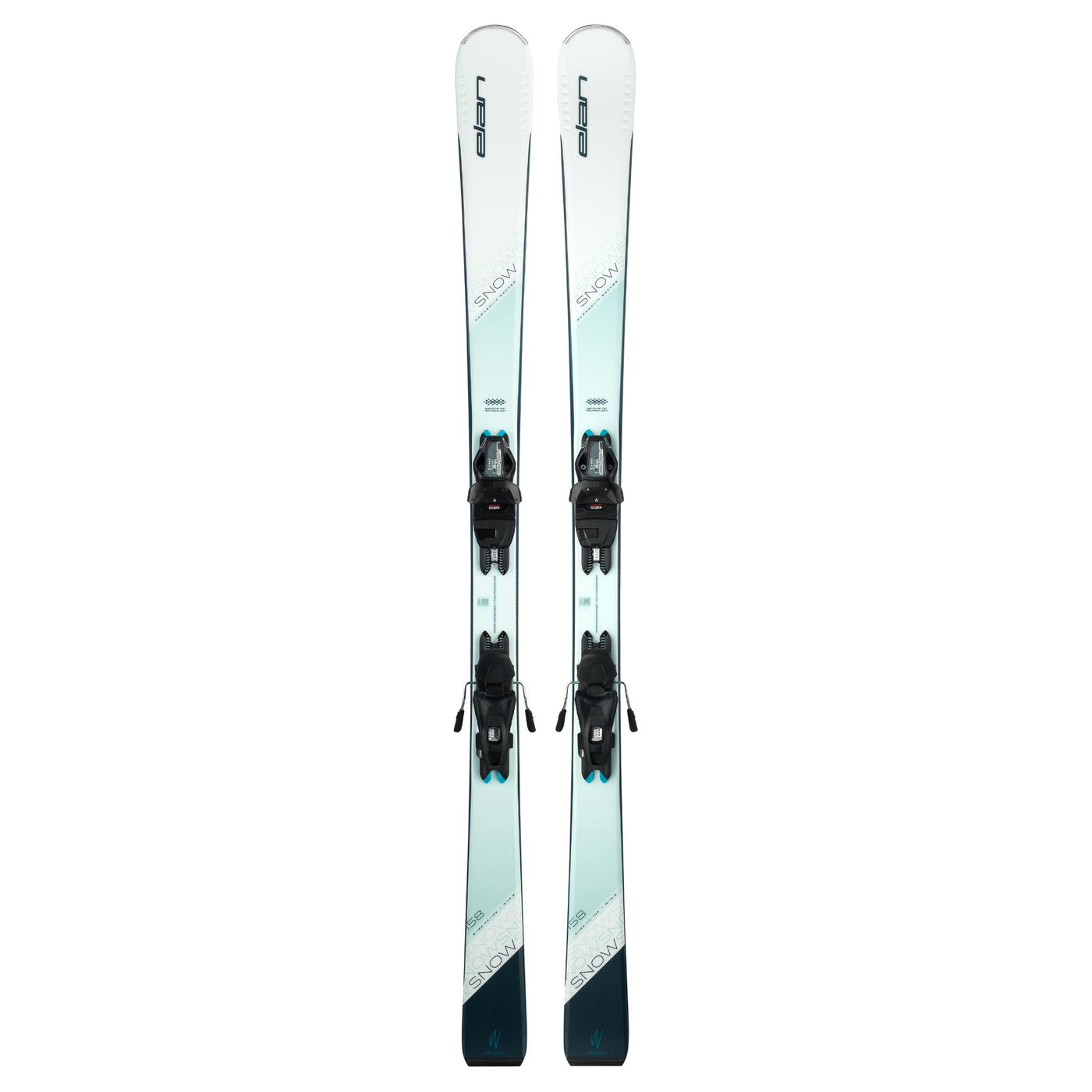 Elan Snow White LS + ELW9.0 Bindings 2024 SKIS Elan 146cm  