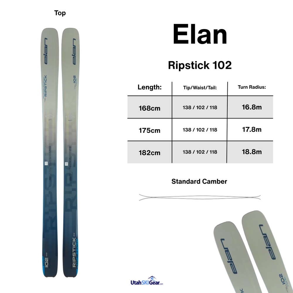 Elan Ripstick 102 Skis 2026 SKIS Elan