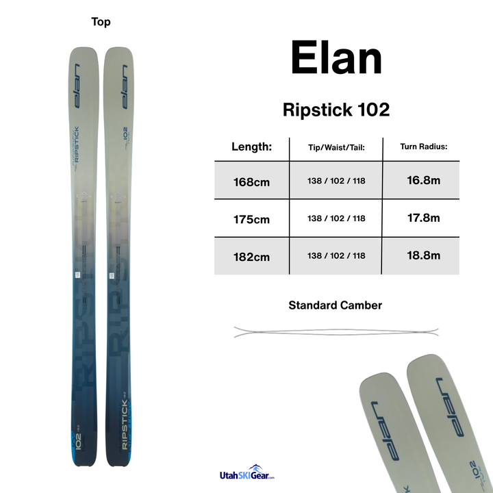 Elan Ripstick 102 Skis 2026 SKIS Elan