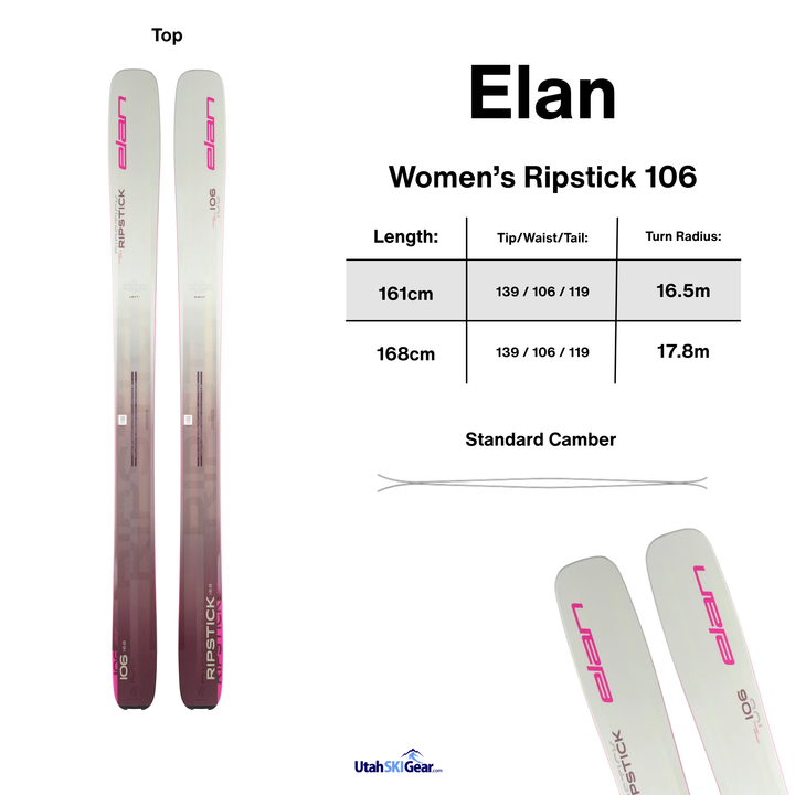 Elan Ripstick 106 Women's 2026 SKIS Elan
