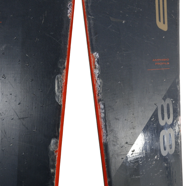 156cm Elan Ripstick 88 2024 + Atomic Strive 13 bindings - USED USED SKIS Elan