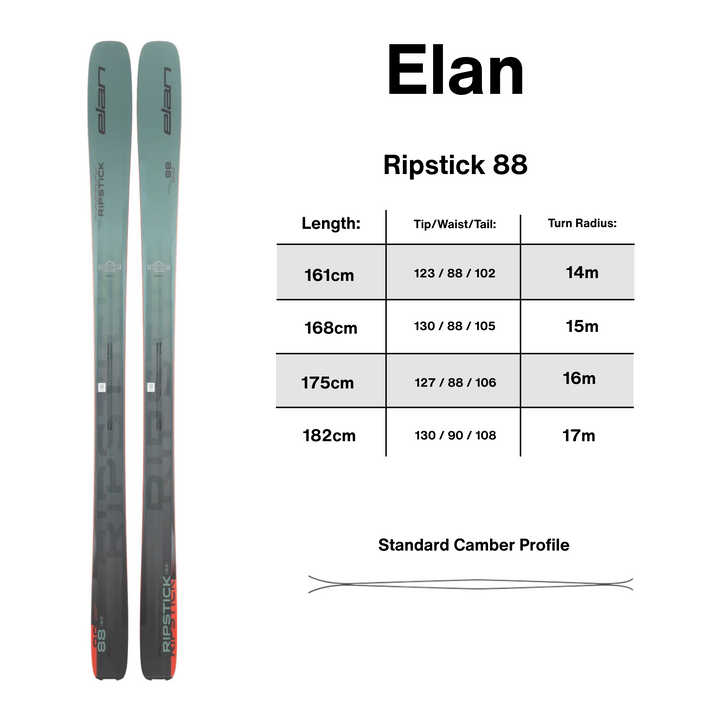 Elan Ripstick 88 Skis 2026 SKIS Elan