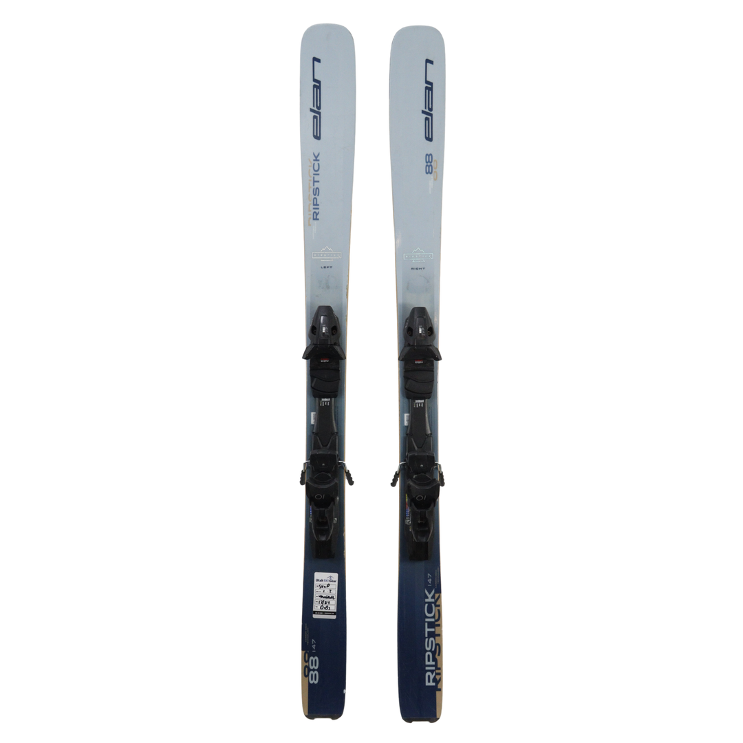 Elan Ripstick 88 W + SP 10 Demo Bindings - USED USED SKIS Elan