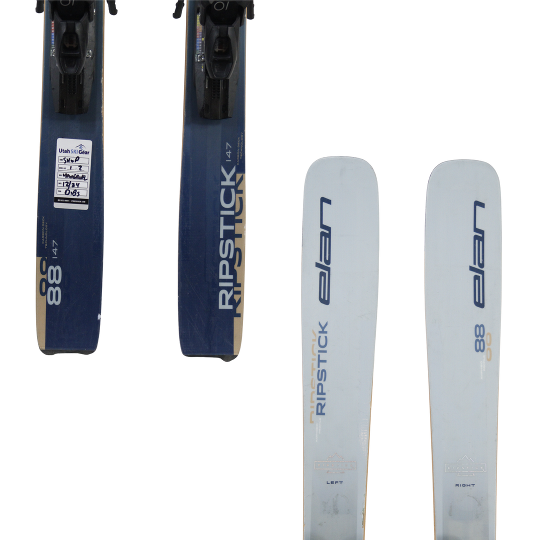 Elan Ripstick 88 W + SP 10 Demo Bindings - USED USED SKIS Elan