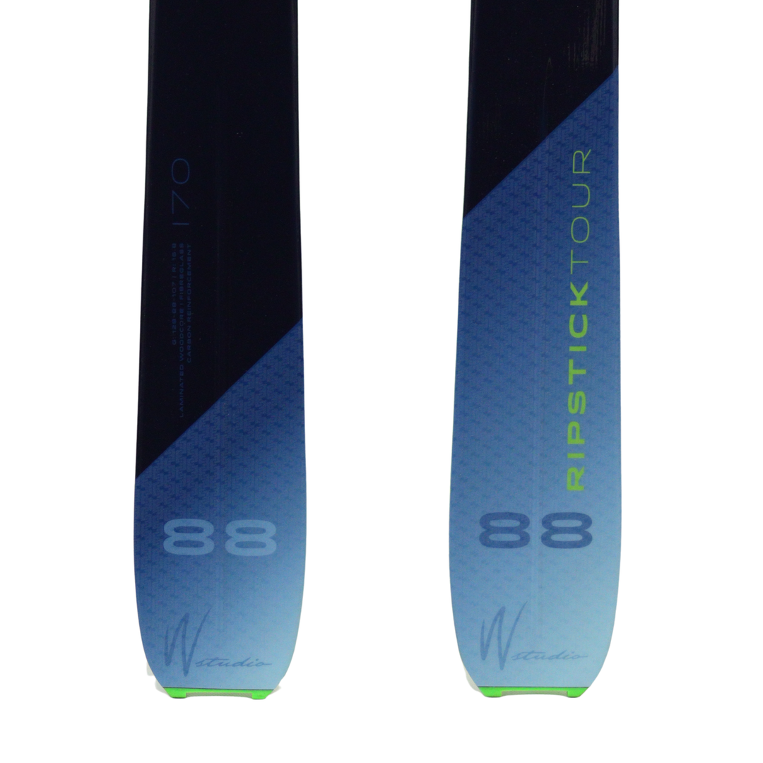 Elan Ripstick Tour 88W (2023) + 22Designs Telemark Binding - USED SKIS Elan