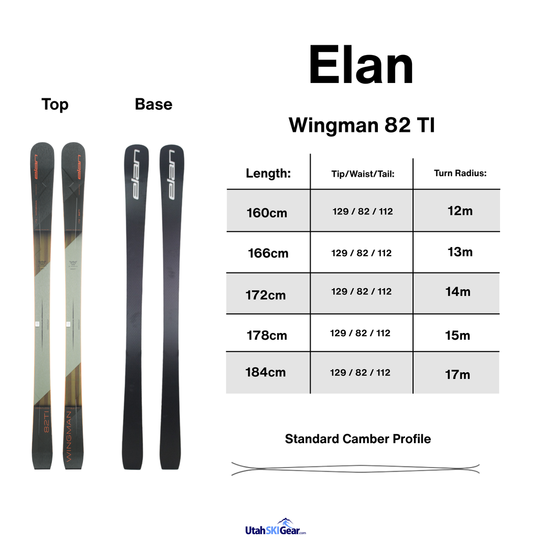 Elan Wingman 82 TI 2025 – Utah Ski Gear