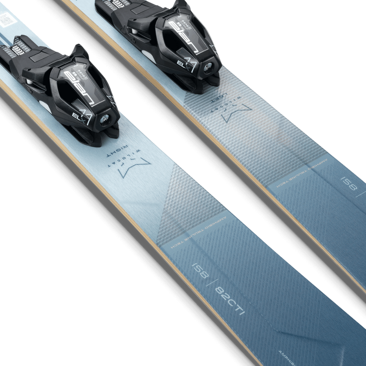 Elan Wildcat 82 CTi Women's Ski + ELX 11.0 Bindings - 2025 SKIS Elan