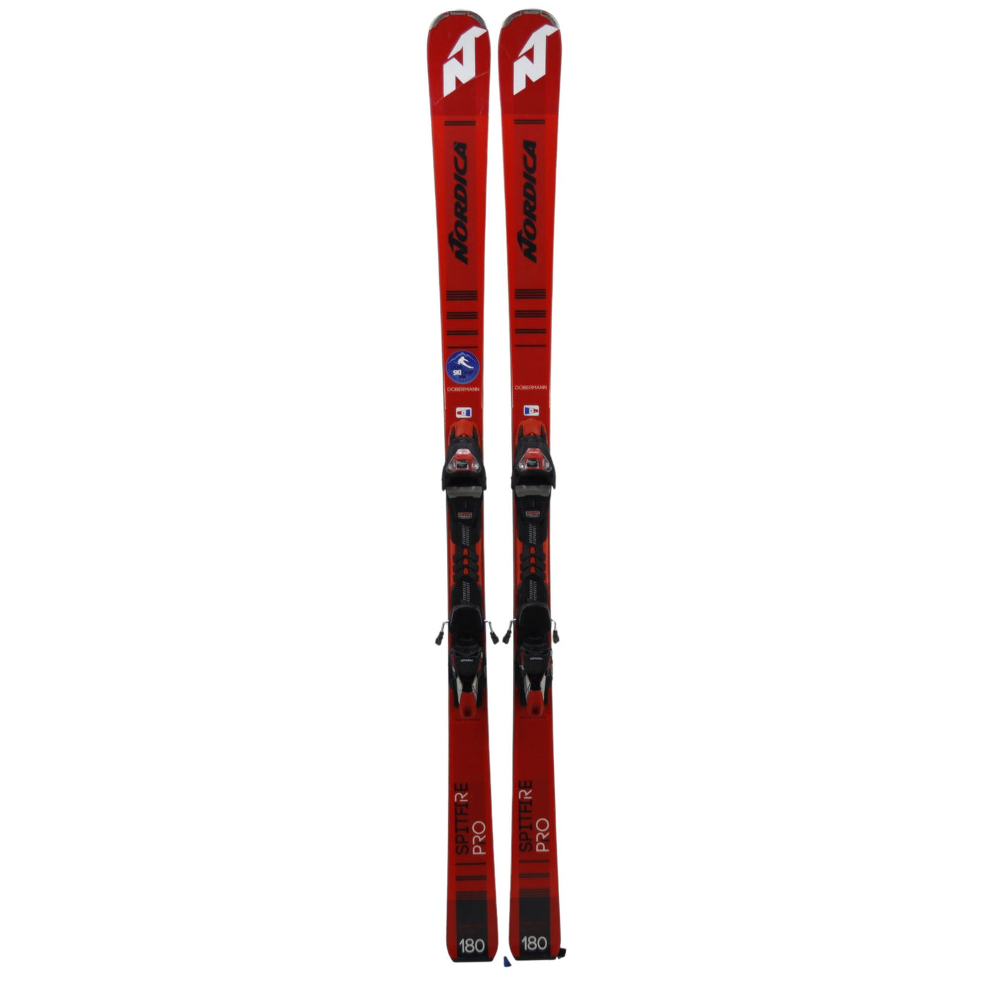 Nordica Dobermann Spitfire Pro + Marker TPX 12 Bindings 2019/2020-USED SKIS Nordica 180cm