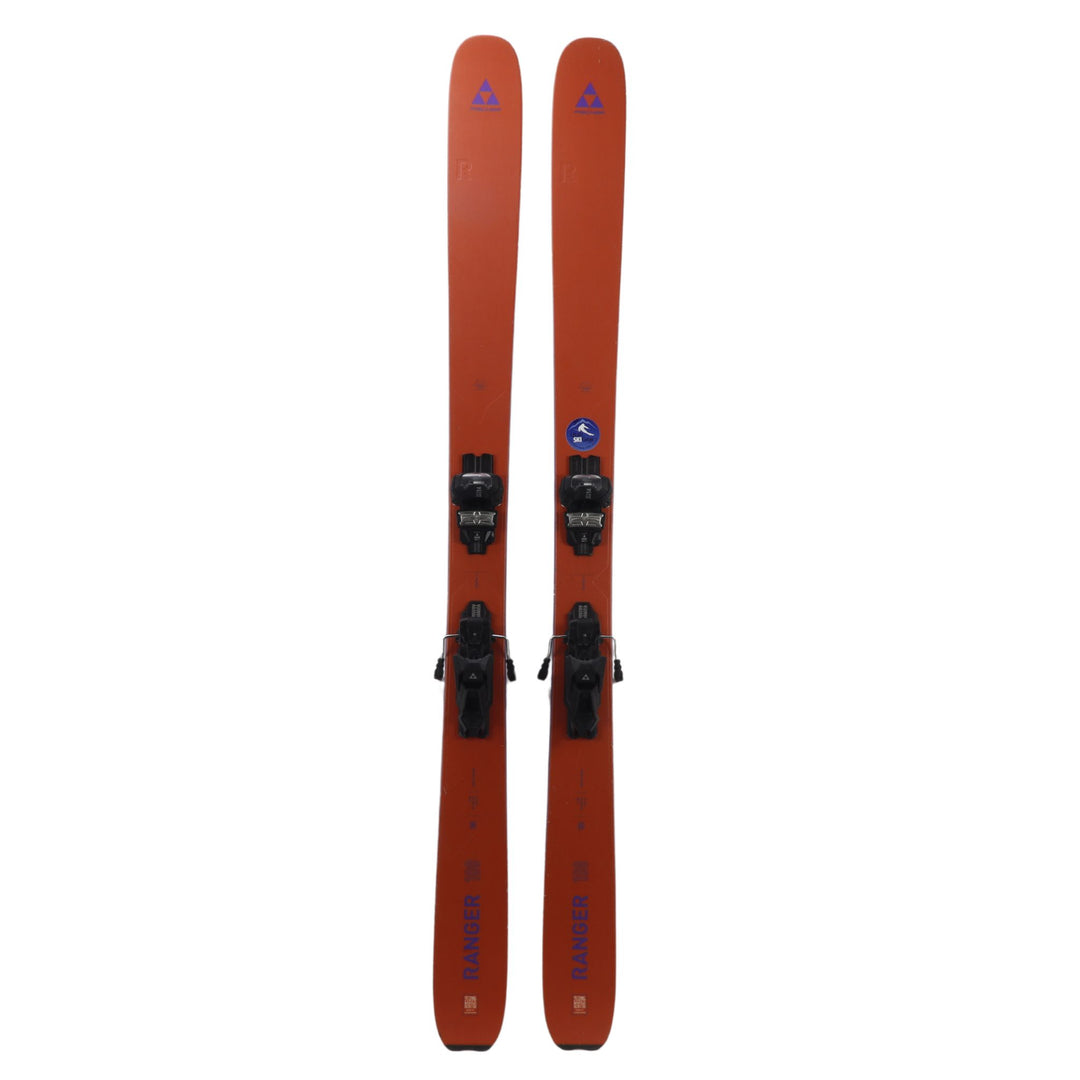 Fischer Ranger 108 2025 Skis + Attack 14 Demo Bindings - USED SKIS Fischer 185cm