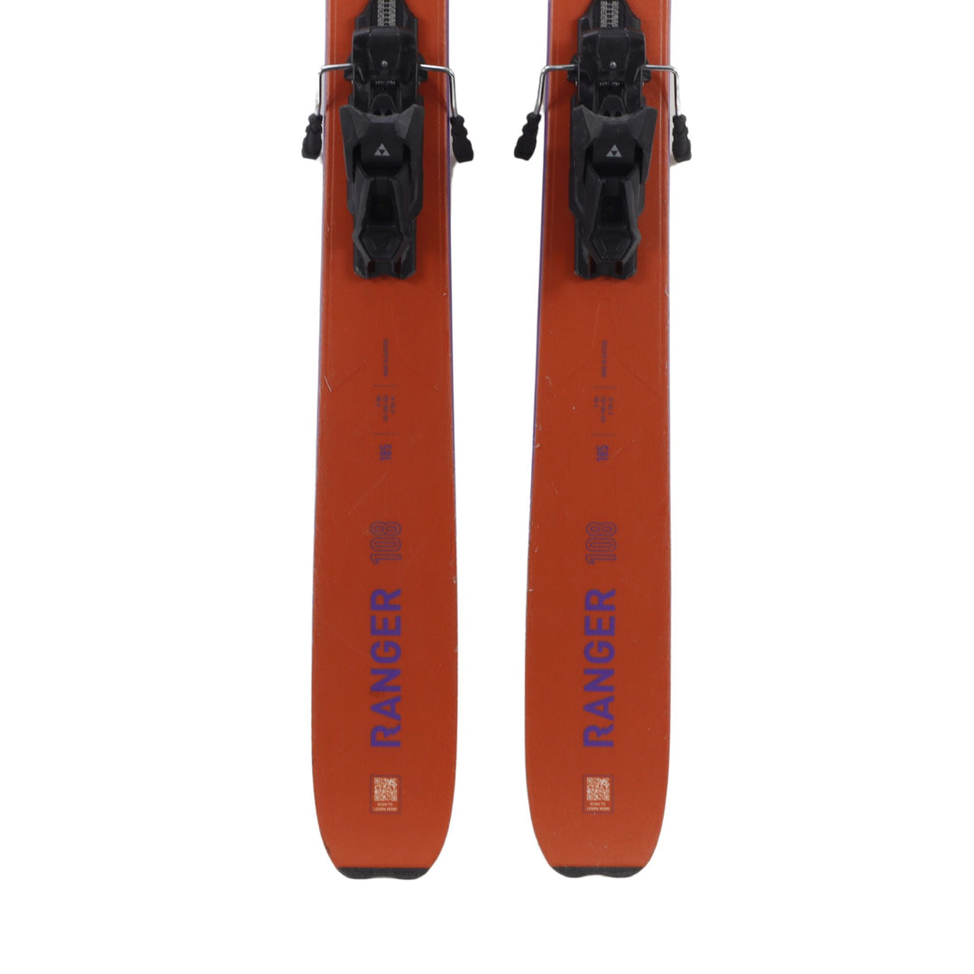 Fischer Ranger 108 2025 Skis + Attack 14 Demo Bindings - USED SKIS Fischer